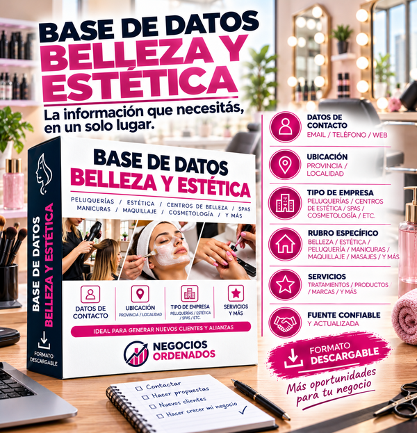 Base de Datos - Belleza y Estética