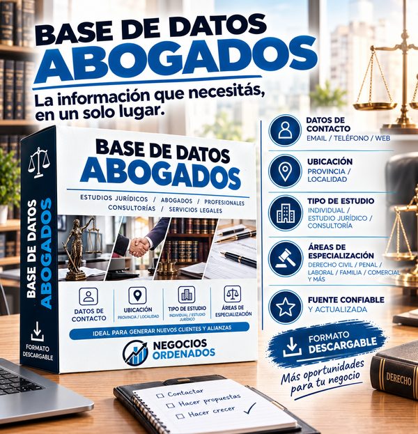 Base de Datos - Abogados