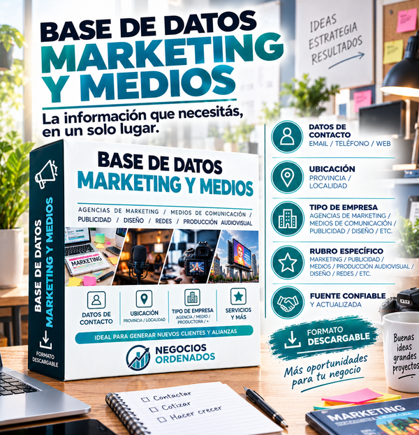 Base de Datos - Marketing y medios