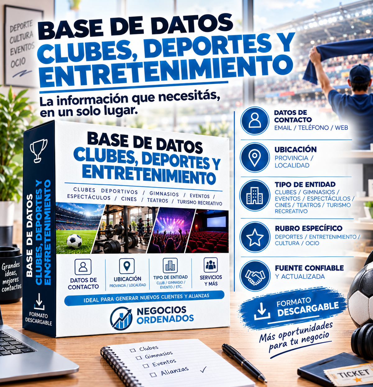 Base de Datos - Clubes, Deportes y Entretenimiento