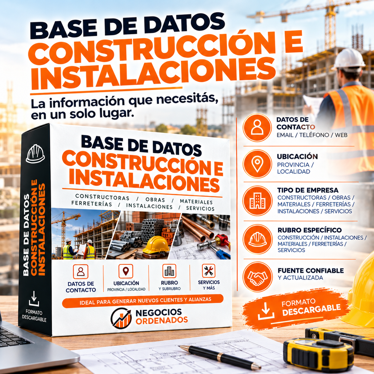 Base de Datos - Construcción e Instalaciones