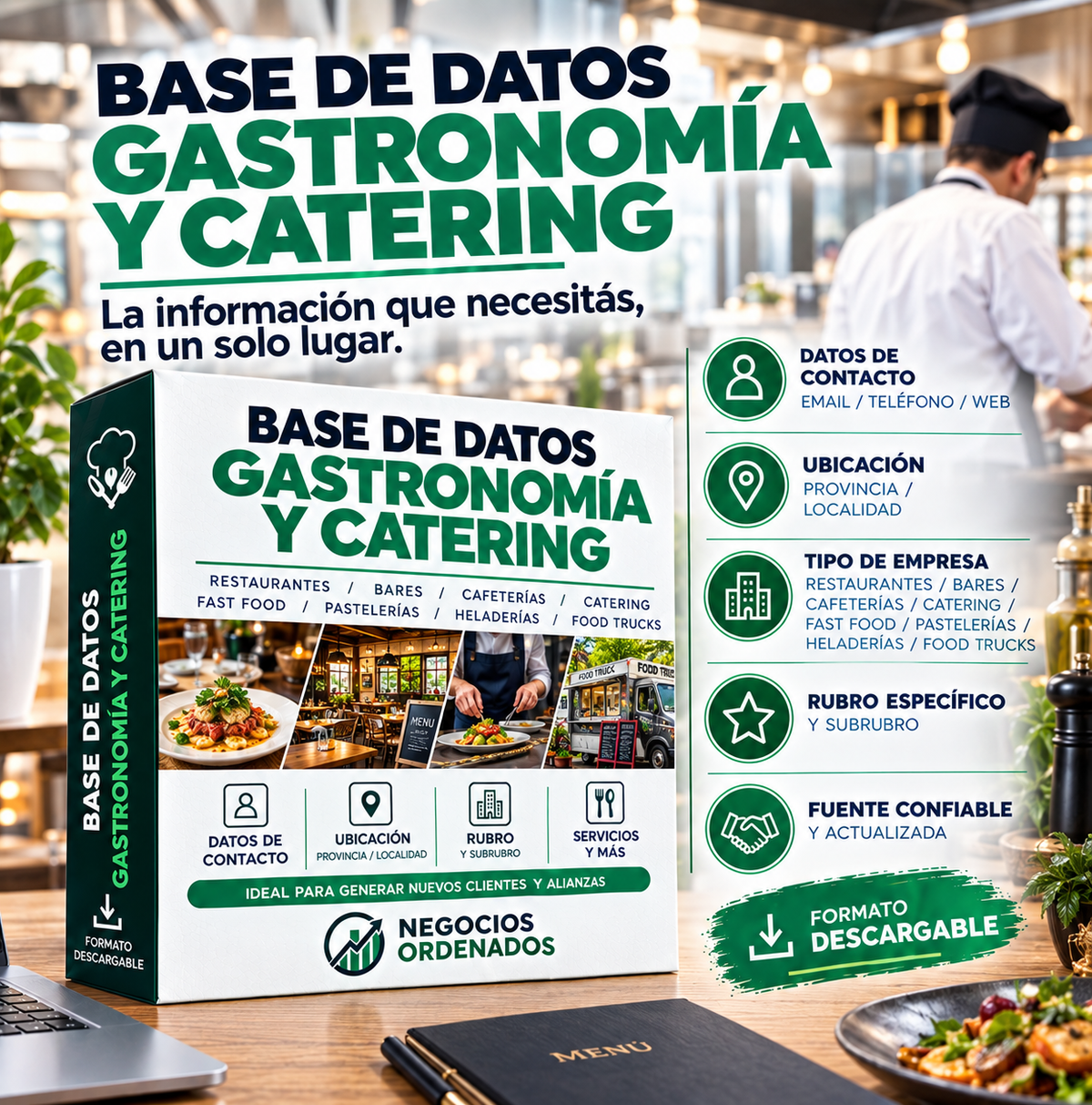 Base de Datos - Gastronomía y Catering