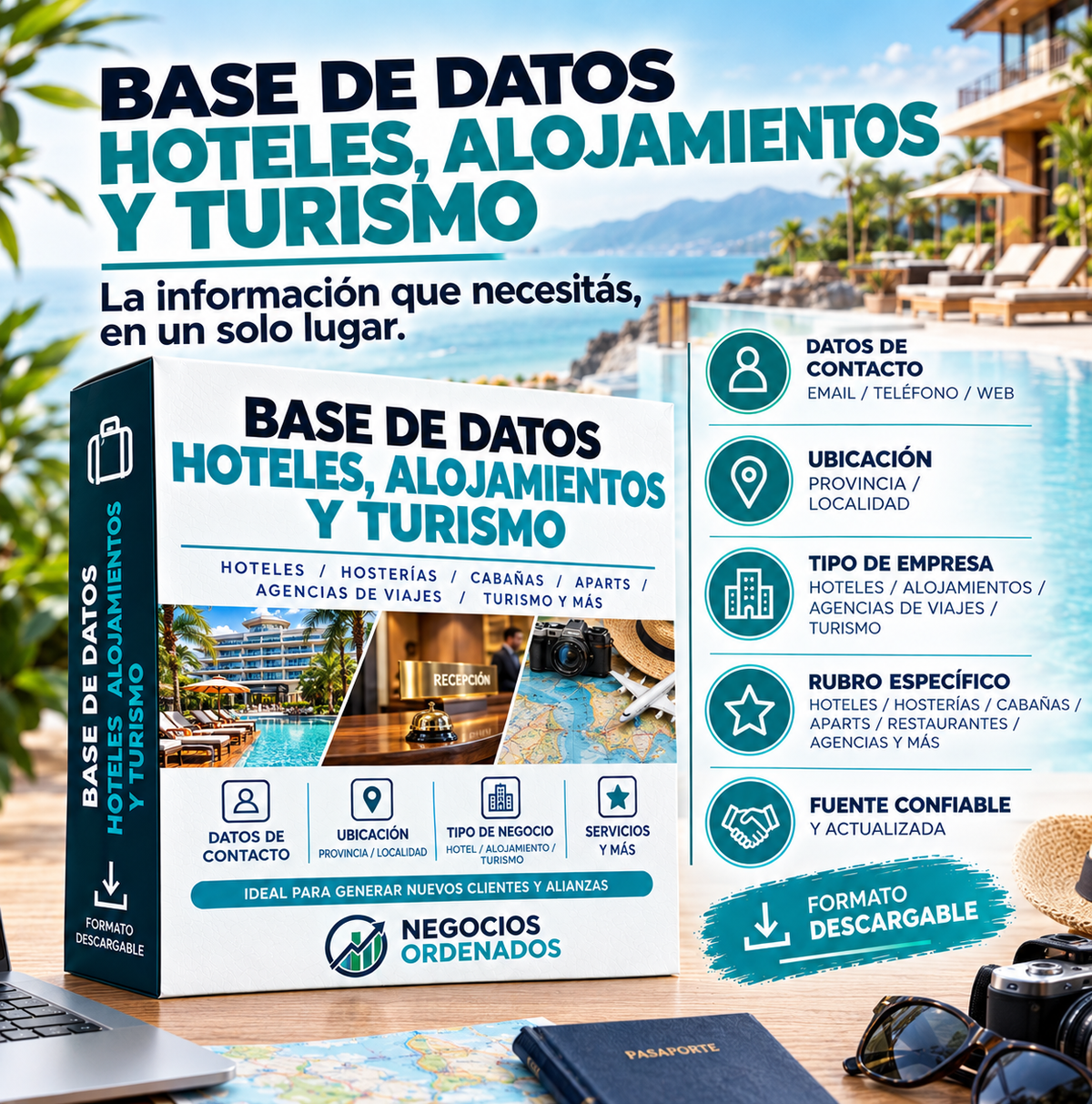 Base de Datos - Hoteles, Alojamientos y Turismo
