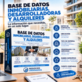Base de Datos - Inmobiliarias, Desarrolladoras y Alquileres