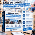 Base de Datos - Mayoristas, Distribuidores, Importadores y Tecnologia