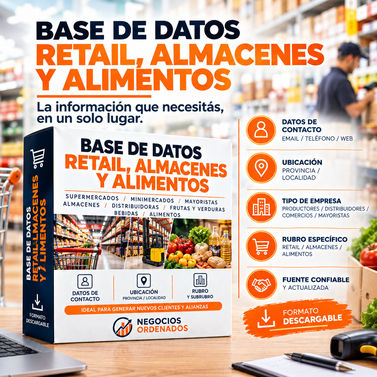 Base de Datos - Retail, Almacenes y Alimentos